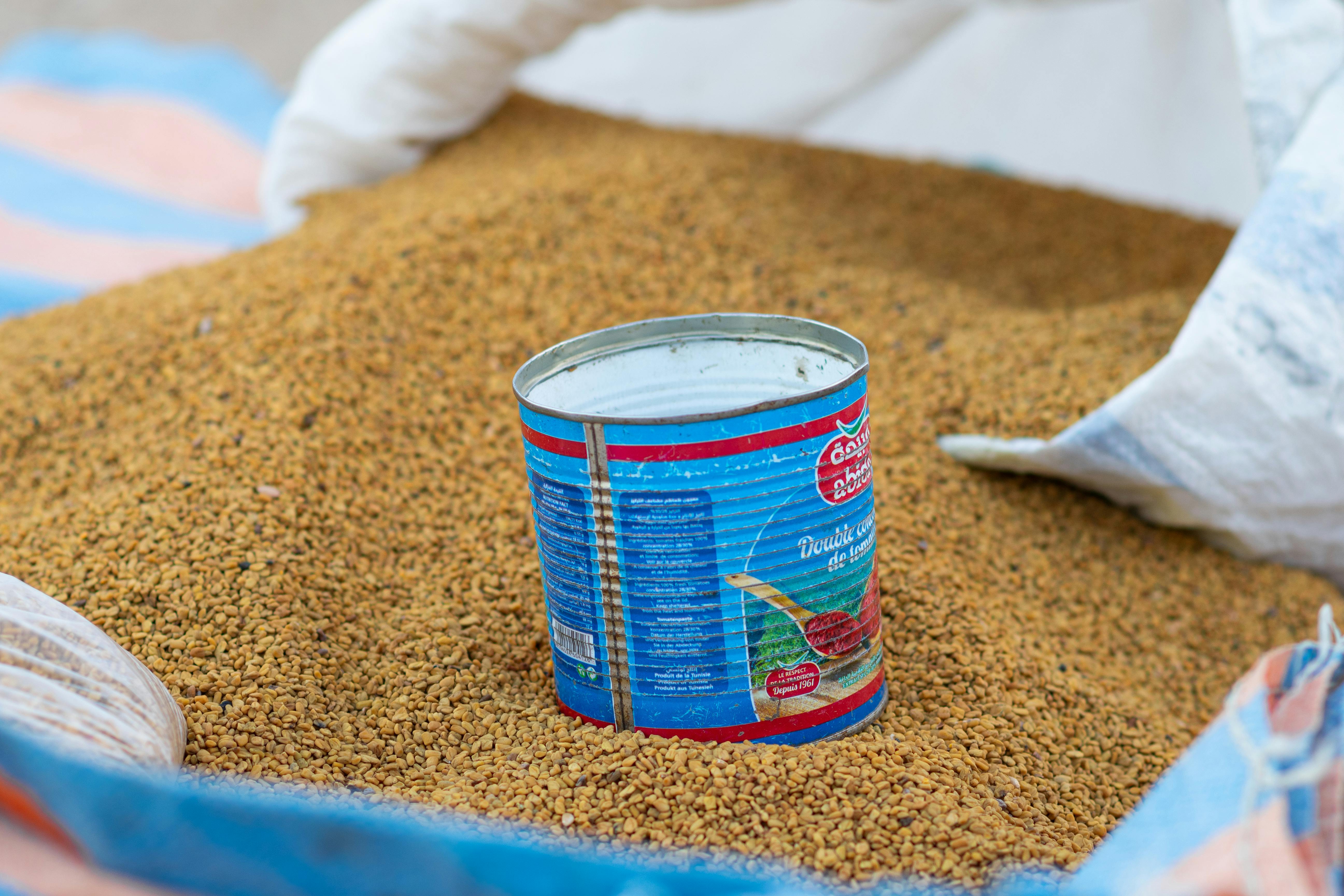 Sesame seeds and fenugreek sold at market - Utopia Agro grain products